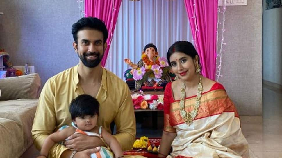 Amid rumours of split, Rajeev Sen and Charu Asopa celebrate Ganesh Chaturthi together