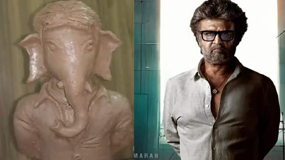 After Allu Arjun, Rajinikanth&#039;s look from &#039;Jailer&#039; inspires Lord Ganesha&#039;s idols