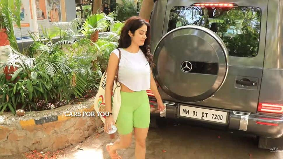 Bollywood actress Janhvi Kapoor spotted with Mercedes-Benz G-Class worth over Rs 2 crore