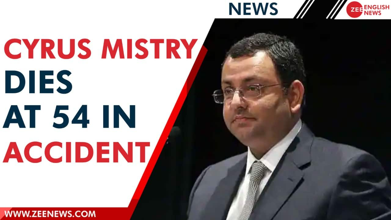 Breaking Tata Sons Ex Chairman Cyrus Mistry Dies In A Car Accident Zee News 1949