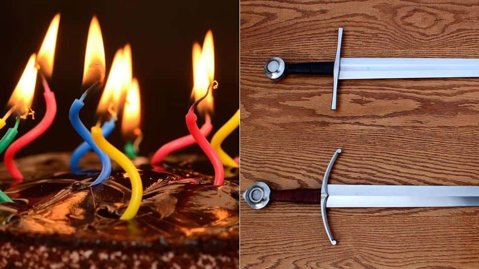 Maharashtra: Four arrested for cutting birthday cake with sword