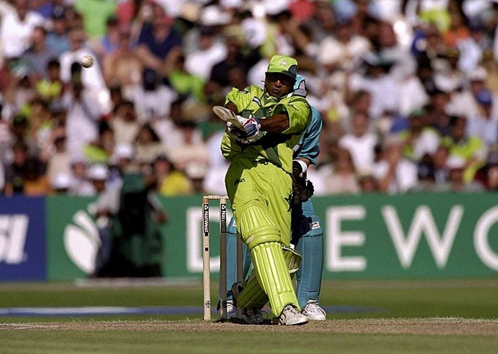 Saeed Anwar's last ODI hundred came in Super Six match at the 2003 World Cup in Centurion. Anwar scored 101 off 120 balls but India won the match thanks to Sachin Tendulkar's brilliant 96. (Source: Twitter)