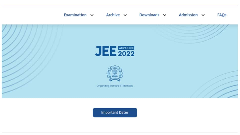 JEE Advanced Result 2022 Date announced at jeeadv.ac.in- Here’s how to check