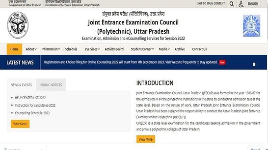 UP JEECUP Counselling 2022: Polytechnic Counselling registration begin TODAY at jeecup.admissions.nic.in- Here&#039;s how to register