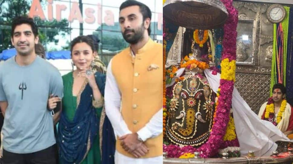 Ayan Mukerji visits Mahakaleshwar Temple alone, performs aarti after Ranbir-Alia face protests in Ujjain - Watch