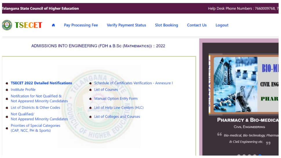 TS ECET Counselling 2022 registrations begin TODAY at tsecet.nic.in- Here’s how to apply