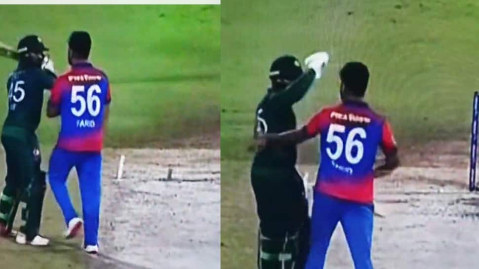 PAK’s Asif Ali loses cool, almost HITS Afghan bowler with bat – WATCH