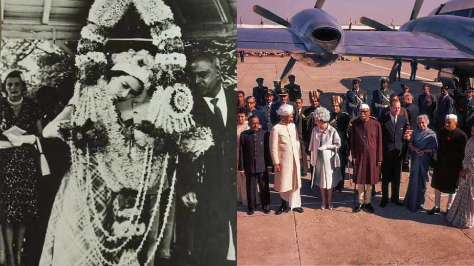 Queen Elizabeth II dies at 96 Remembering her visits to India In Pics
