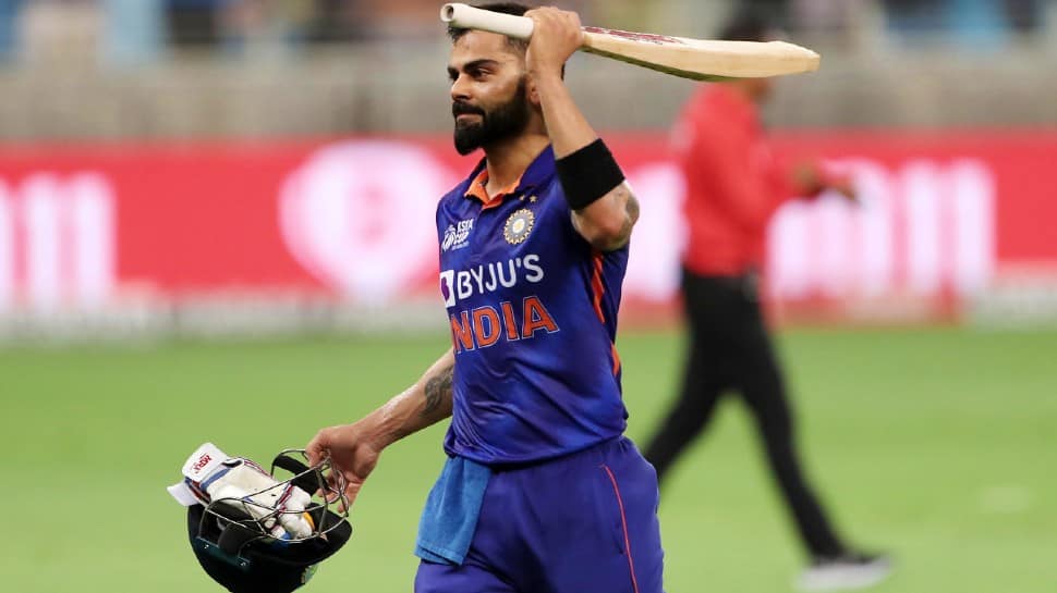 Virat Kohli scored his maiden T20I century against Afghanistan in the Super 4 match of Asia Cup 2022 on Thursday. Kohli now has 71 international centuries, tied with former Australian captain Ricky Ponting with Sachin Tendulkar in No. 1 position with 100 international centuries. (Photo: ANI)