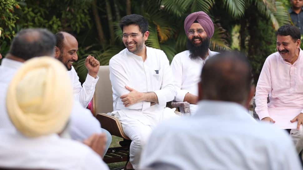 AAP MP Raghav Chadha meets newly appointed chairpersons of boards and corporations in Punjab, says THIS