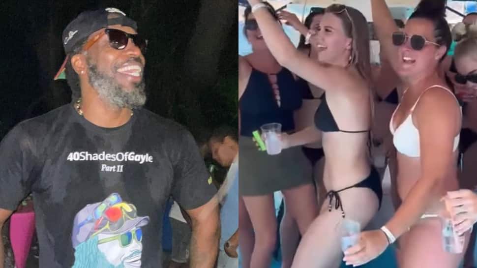 &#039;These ladies ain&#039;t leaving&#039;: Chris Gayle party video goes viral, fans say &#039;you are living the life&#039; - WATCH
