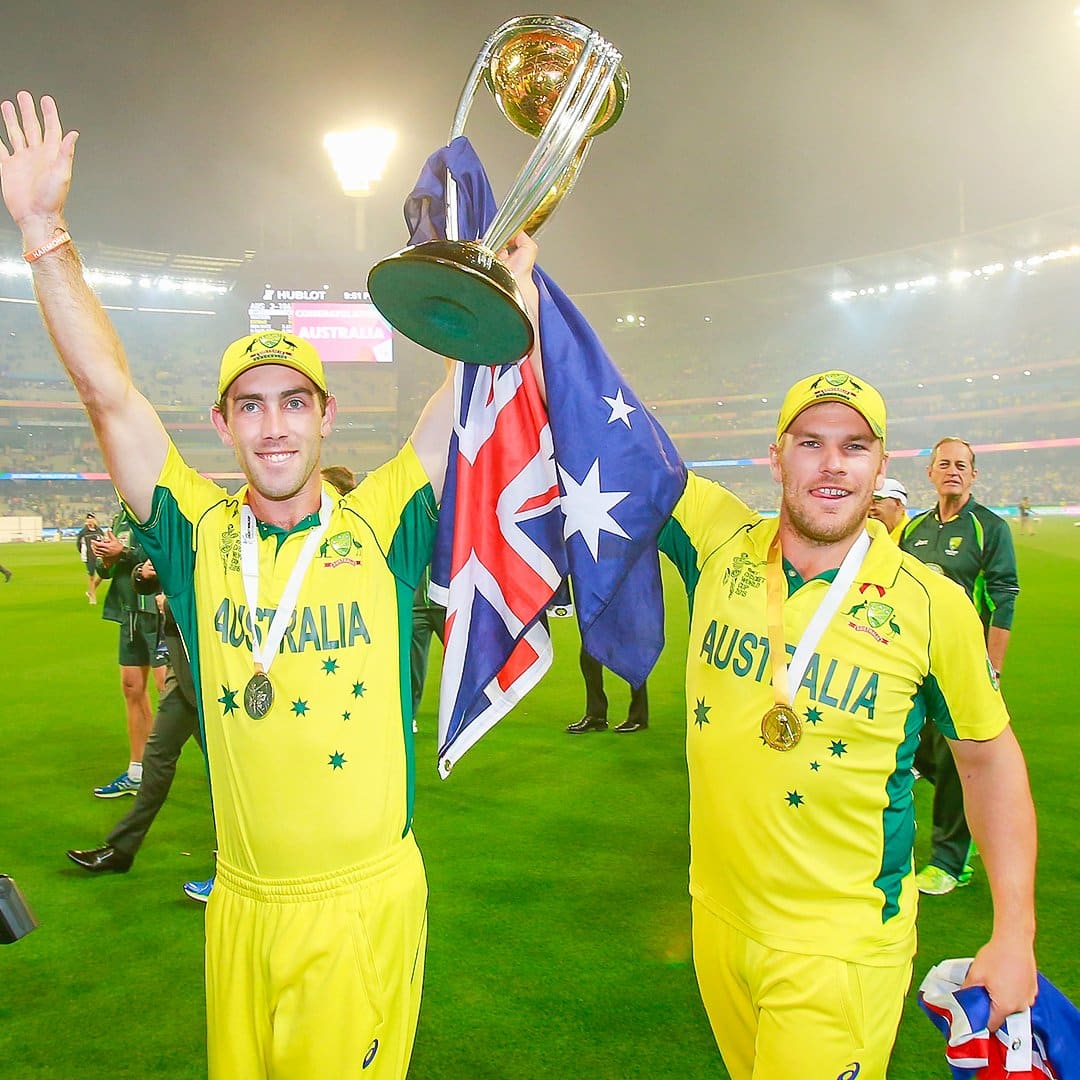 Aaron Finch is a World Cup winner