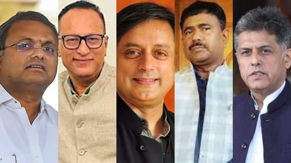 Five Congress MPs write to Mistry, express concern over transparency and fairness of party chief polls