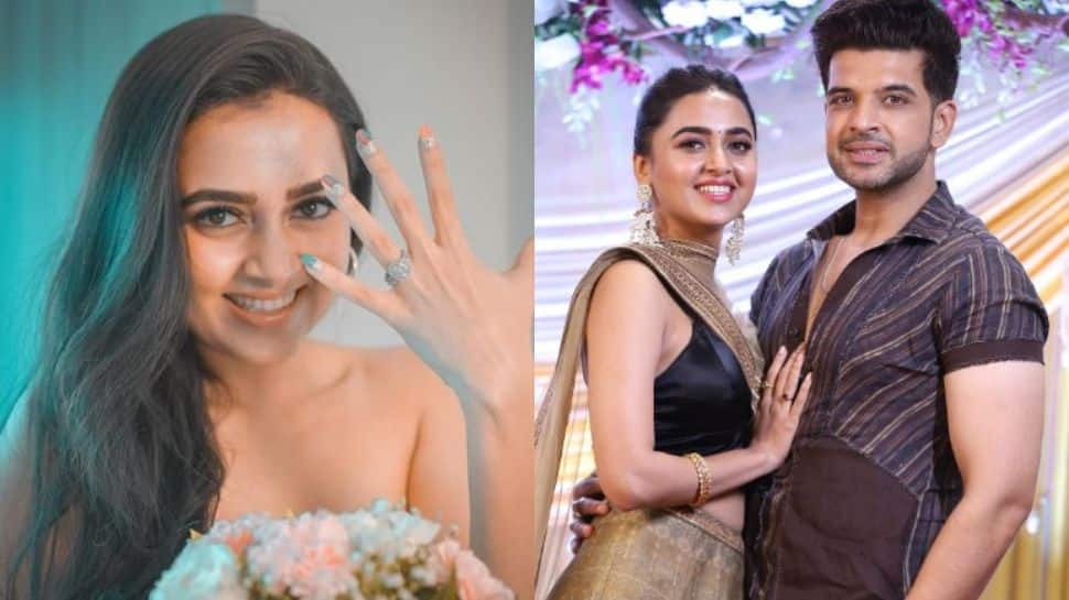 Are Tejasswi Prakash and Karan Kundrra engaged? Actress’ new post sparks rumours, beau Karan Kundrra reacts 