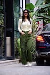 Vaani Kapoor spotted outside Maddock Films office in Santacruz 