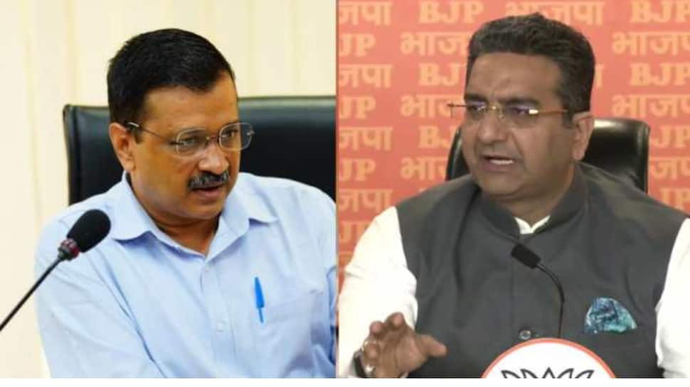 The name Arvind Kejriwal is synonymous to corruption: BJP&#039;s veil attack on Delhi CM