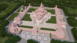 40 percent work of Ram temple construction completed