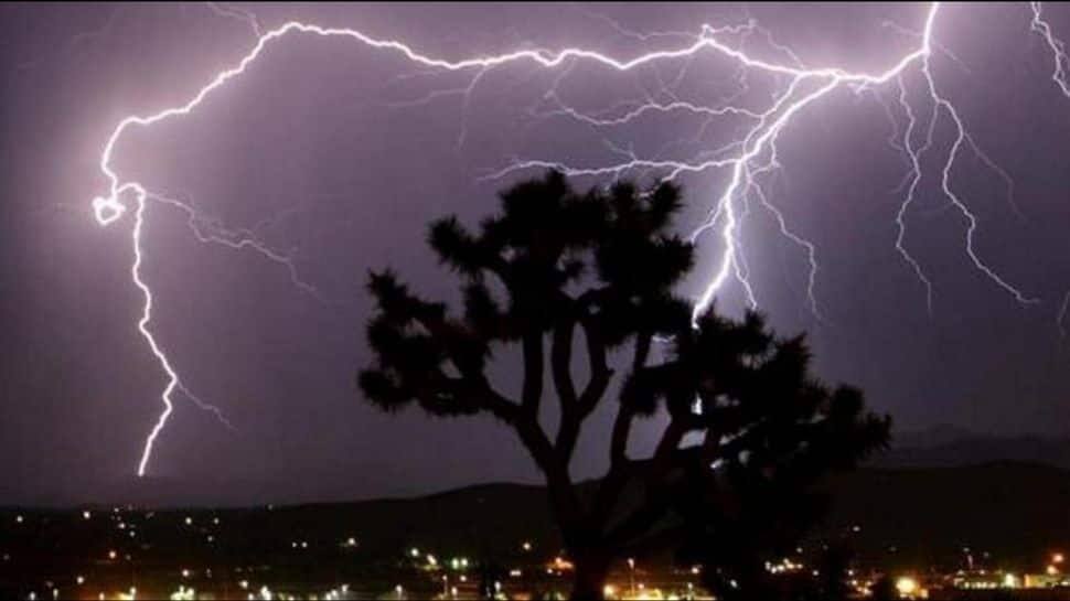 Lightning strikes in two districts of Rajasthan, 7 killed; 4 injured 