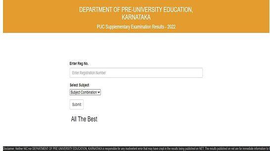 Karnataka 2nd PUC 2022 Supplementary Result DECLARED on karresults.nic.in- Direct link to check scorecard here - Vimarsana News
