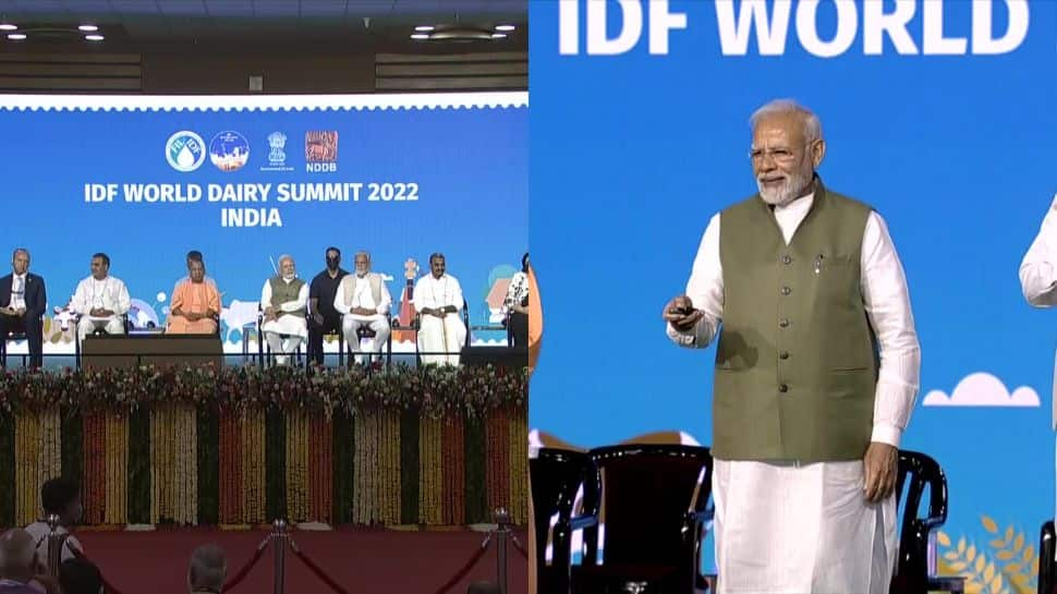 PM Narendra Modi inaugurates World Dairy Summit in Greater Noida