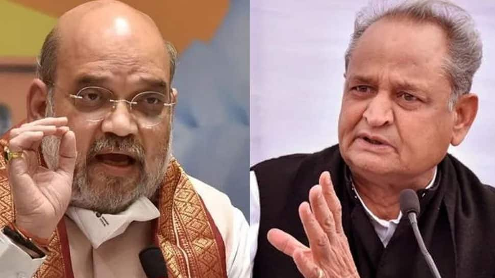 Amit Shah&#039;s MUFFLER costs Rs 80,000: Ashok Gehlot on BJP&#039;s ‘T-shirt’ barb at Rahul Gandhi