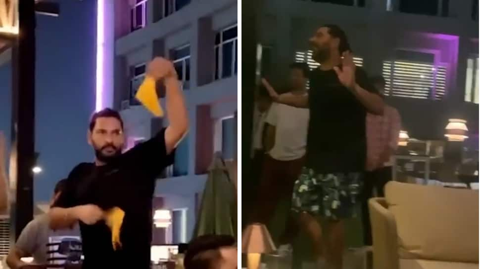 Watch: Yuvraj Singh grooves with Sachin Tendulkar aside, Suresh Raina and Irfan Pathan sing