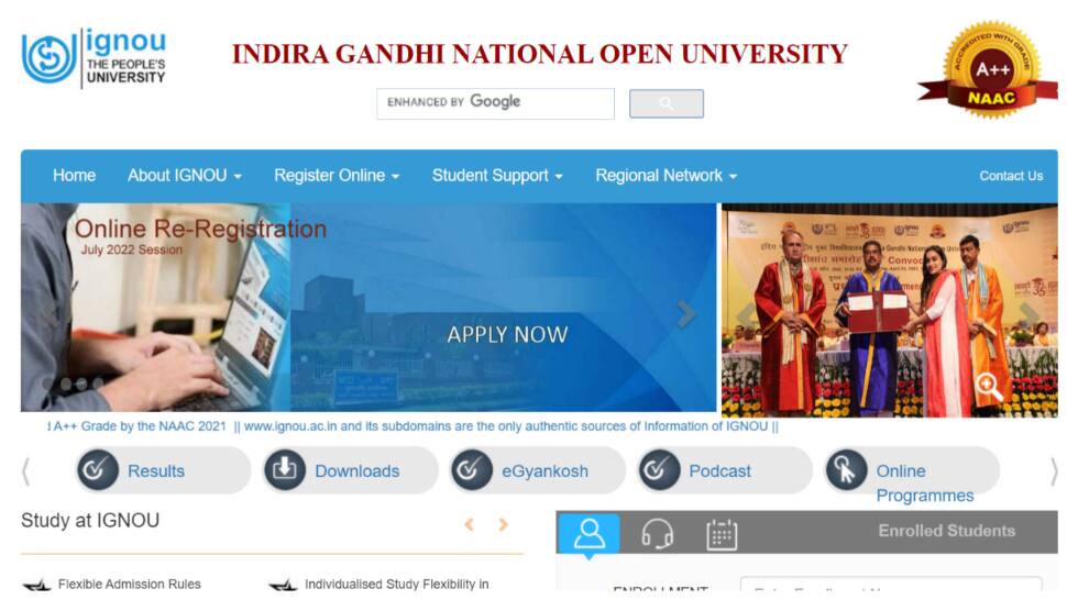 IGNOU MBA Admissions 2022 registration begins at ignou.ac.in- Here’s how to apply