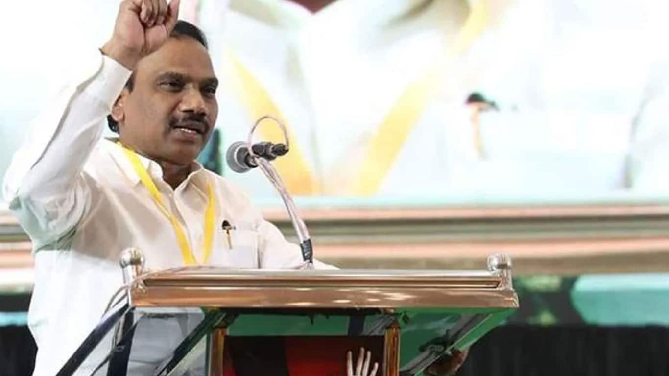 &#039;You are a Shudra, prostitute&#039;s son till you remain a Hindu&#039;: DMK leader A Raja spews venom against Hinduism