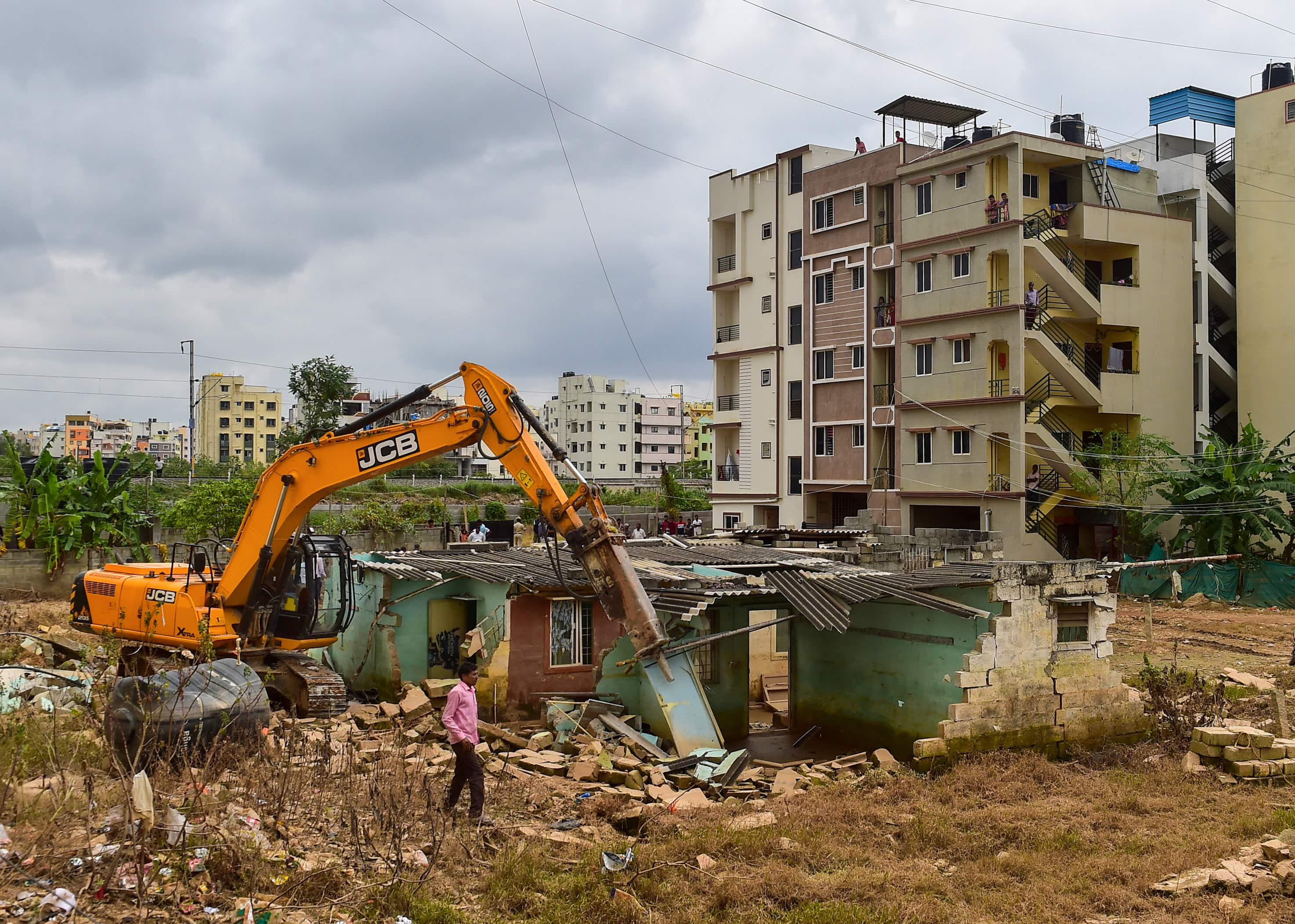 Bengaluru civic body has intensified its anti-encroachment drive