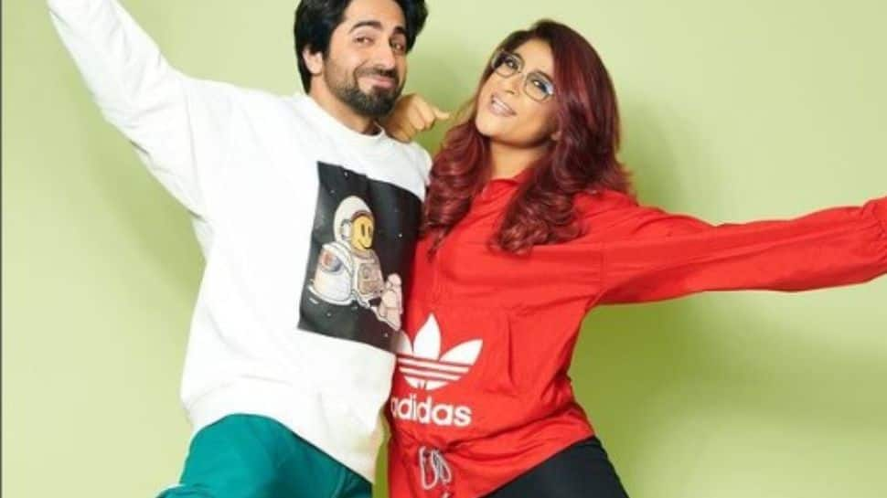 Ayushmann Khurrana cuts birthday cake with wifey Tahira, she says, ‘Kamaal insaan ho’- SEE PIC 