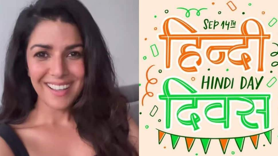 Hindi Diwas 2022: Nimrat Kaur urges people to talk in Hindi, fans praise her move – Watch