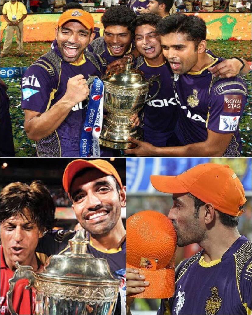 Robin Uthappa won an IPL title the first time in IPL 2014 with KKR