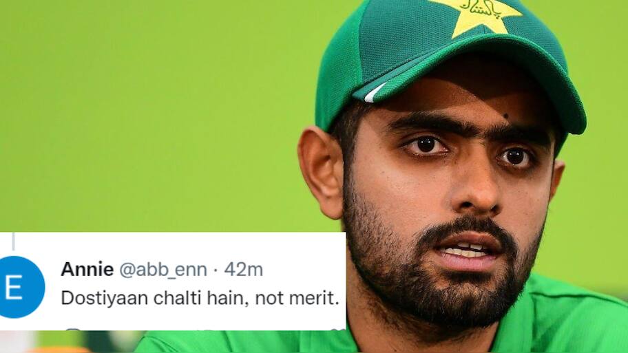 'Babar Azam's best friend is picked', Fans slam Pakistan team for ...