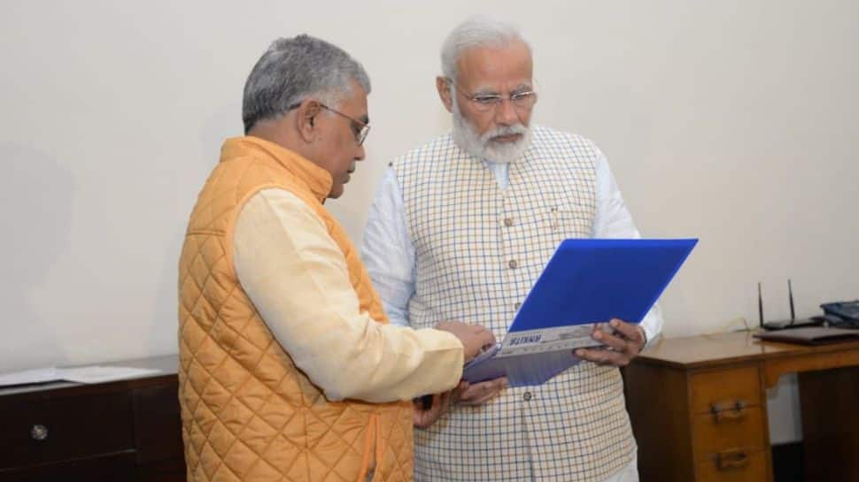 OVERWHELMED Dilip Ghosh recalls how Narendra Modi remembered his accident even after 3 month