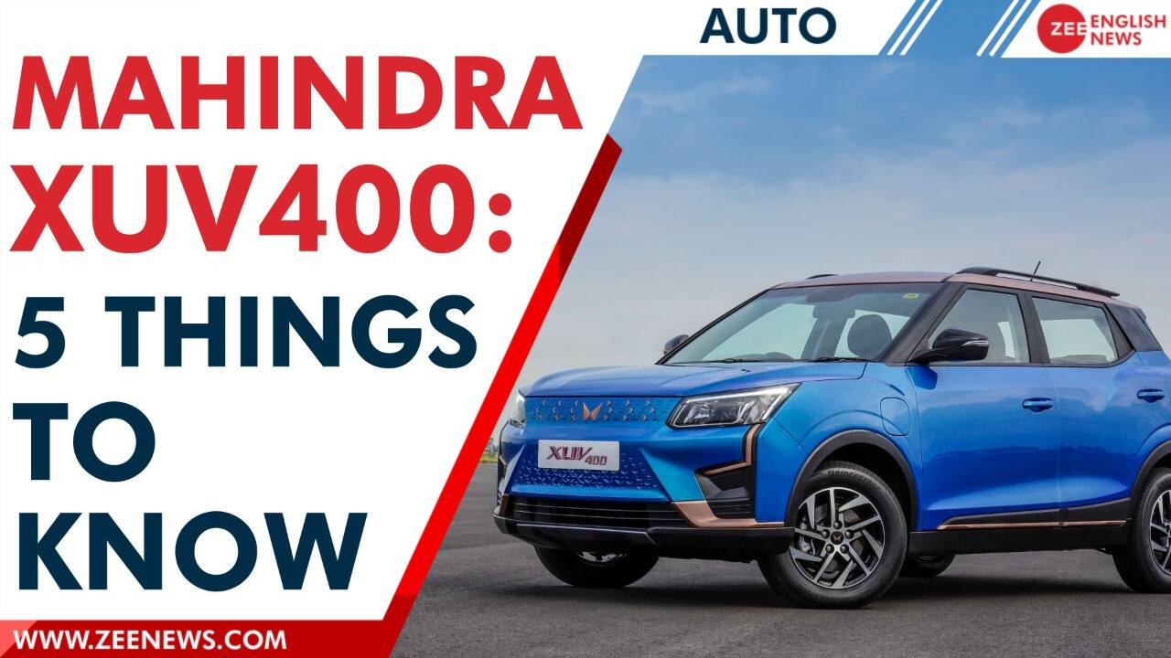 Mahindra XUV400 Electric SUV Review: 5 Things To Know About India-made ...