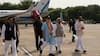 PM Modi lands at the Indian Air Force Station in Gwalior