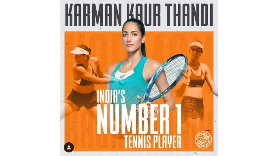 First Indian player to win a WTA