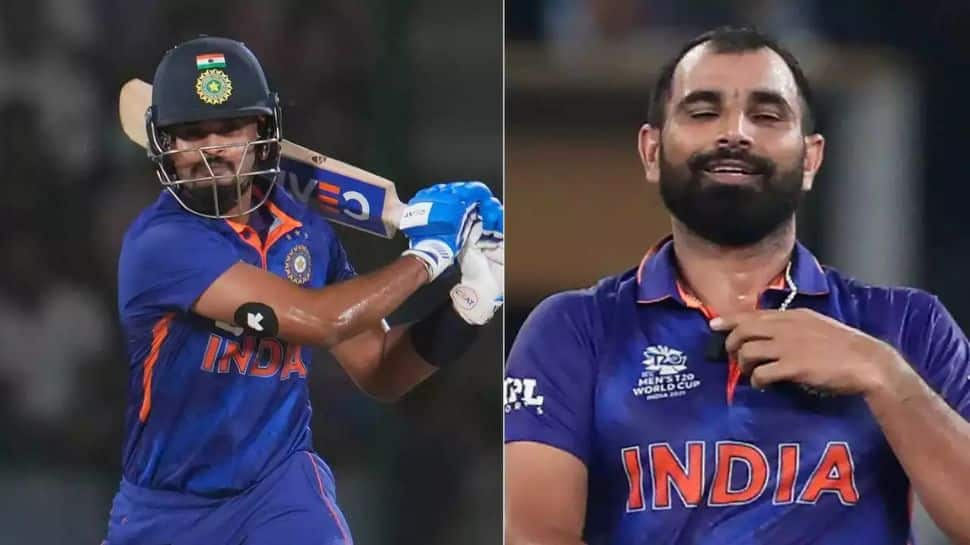 Mohammed Shami, Shreyas Iyer &amp; 2 others to travel to Australia for T20 WC - Check Details