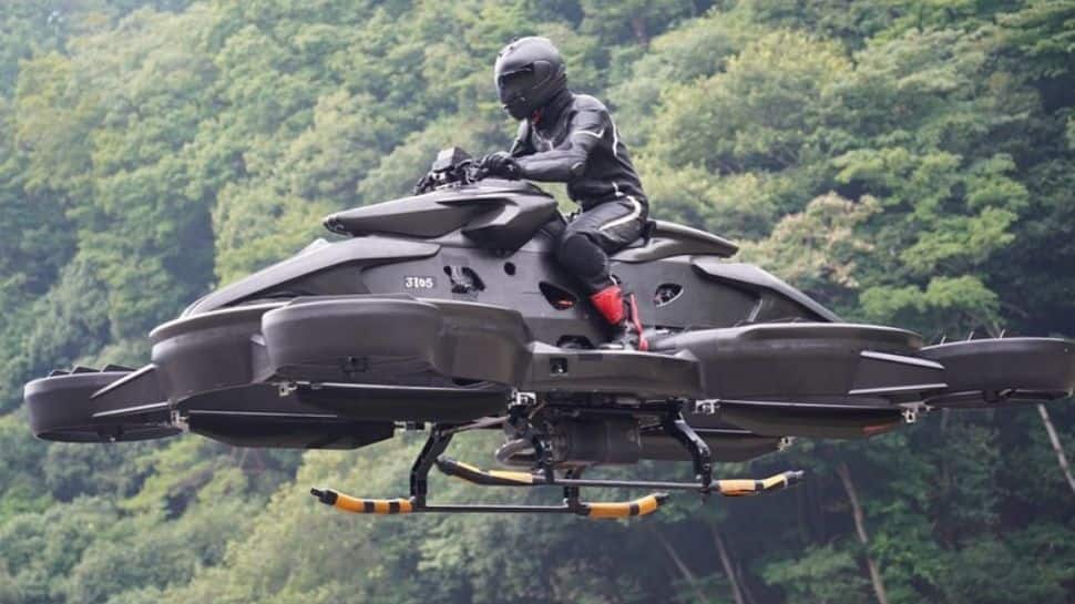 Meet the world's first flying motorcycle made by a Japanese startup: Watch  Video | Auto News | Zee News
