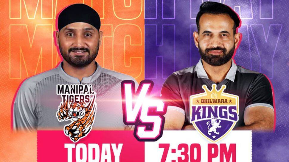 Bhilwara Kings vs Manipal Tigers Live Streaming: When and where to watch Legends League Cricket 2022 Live o...