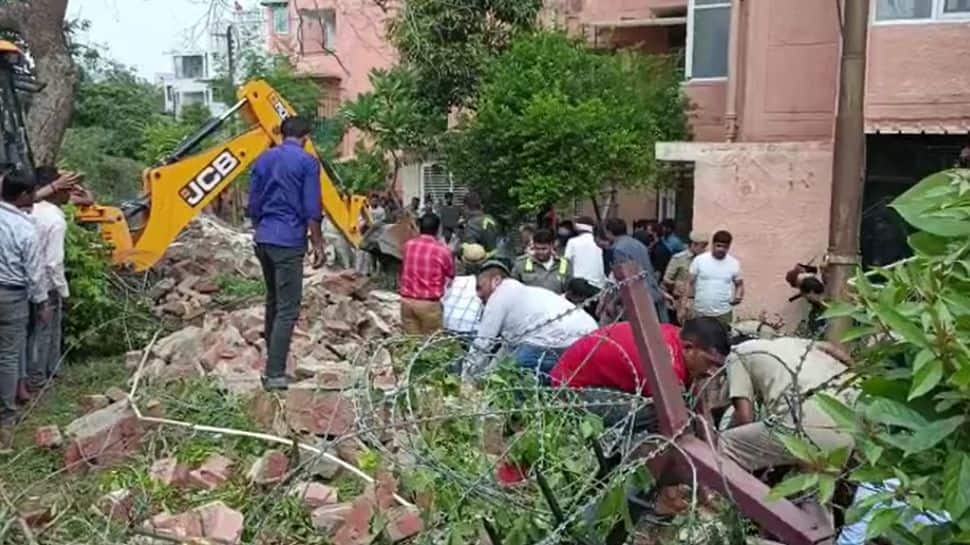 Wall collapses in Noida Sector 21; 4 feared dead amid rescue operations - Details inside