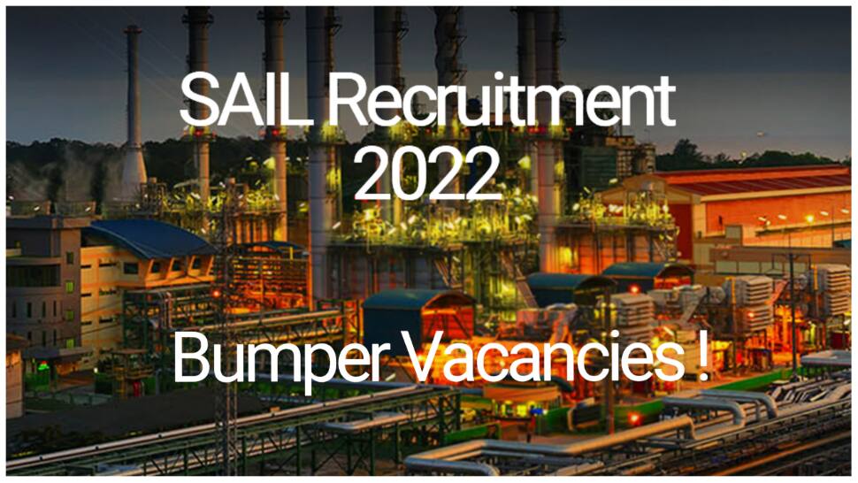SAIL Recruitment 2022: Apply for over 300 posts at sailcareers.com- Direct link here