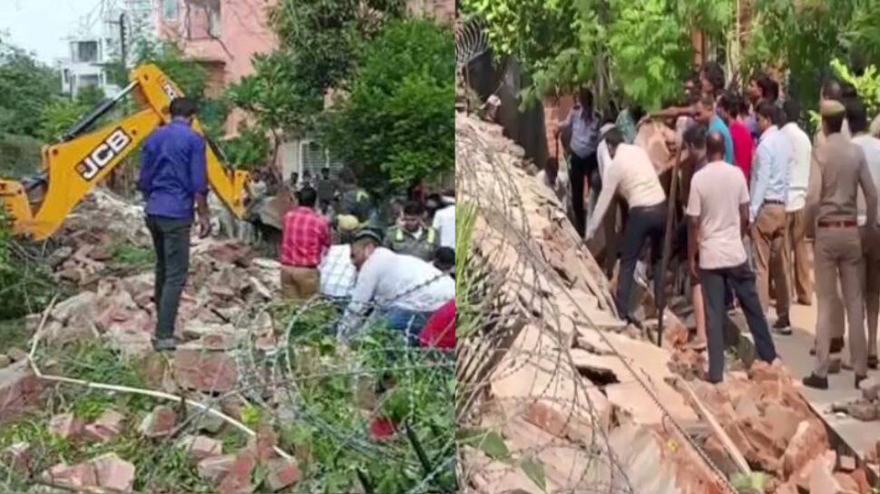 Noida wall collapse tragedy: Sub-contractor who supplied labourers ARRESTED, FIR filed