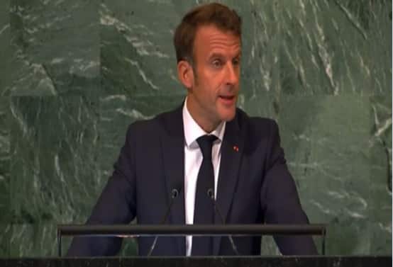 PM Modi was right when he said time is not for war, not for revenge...: French President Emmanuel Macron at UNGA 