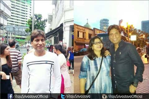 When Raju Srivastava went on a Singapore vacay with his wife