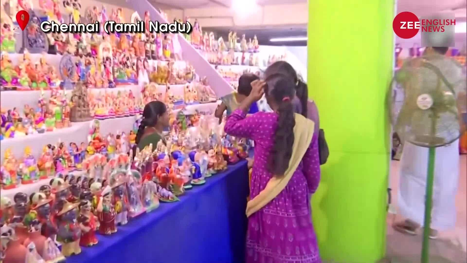 Tamil Nadu Khadi Craft organises Kolu doll exhibition in Chennai Zee News