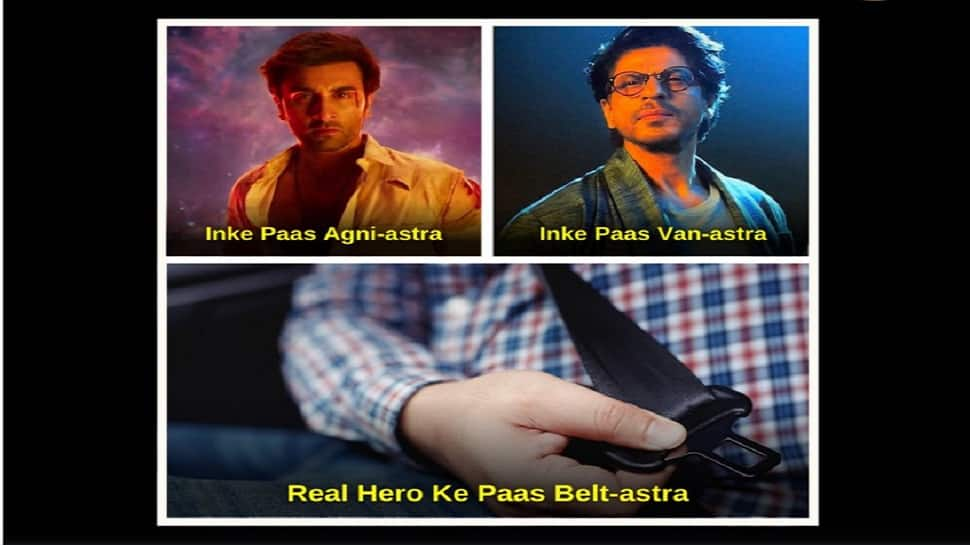 &#039;Belt-astra...&#039; Delhi Traffic Police gives Brahmastra TWIST to road safety awareness, IMPRESSES netizens