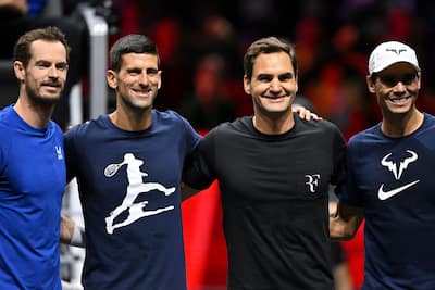 Roger Federer's last match on September 23