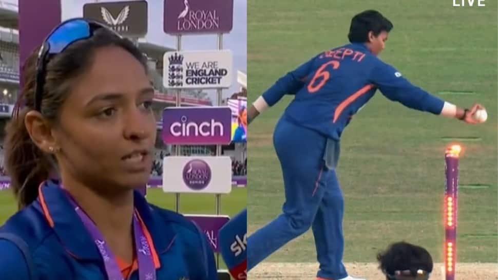 &#039;I thought you will ask...&#039;: Harmanpreet Kaur&#039;s epic reply to commentator on Deepti Sharma&#039;s run out wins internet - WATCH
