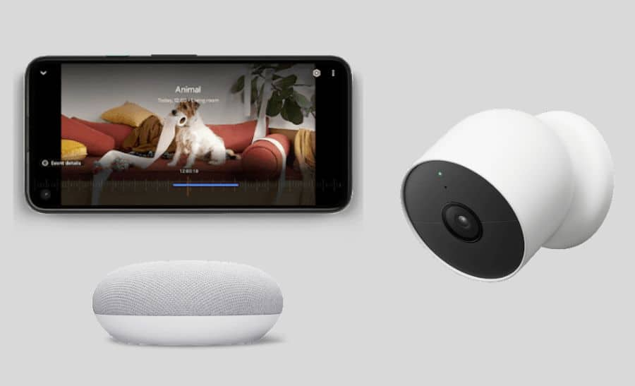 Google nest home appliances